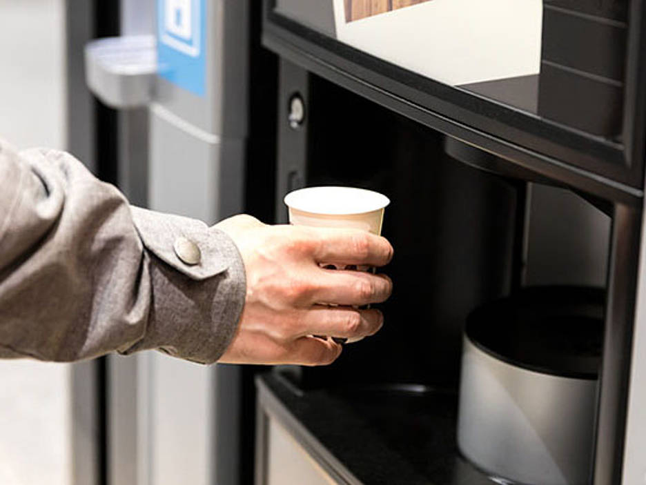 Smart coffee vending machine